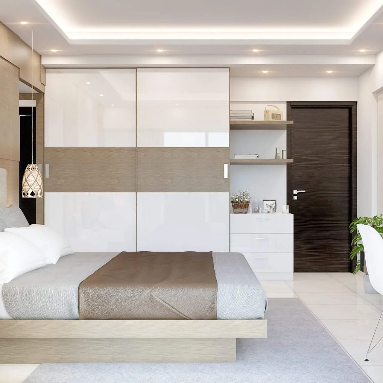 Custom bedroom wardrobe